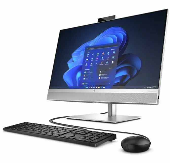 HP EliteOne 870 G9 AIO PC R27 BU-NTQHDIDS / i7-1470054033MB 20cores / 16GB (1x16GB) DDR5 5600 SODIMM Memory / 512GB M.2 SSD TLC / W11 Pro / 1yw / 655 Wrless kbd&mouse Combo / Height Adjust Stand 24 / No MCR / LBL TCO / Intel BE200 Wi-Fi 7 BT 5.4 non-Vpro WW WLAN / ISE Overri