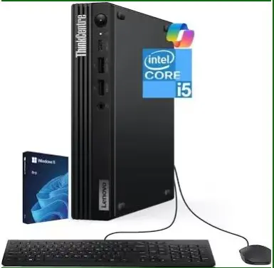 Lenovo ThinkCenter M80Q G6 Mini PC SFF Core i5 12th Gen 16GB RAM 512GB SSD (Used)